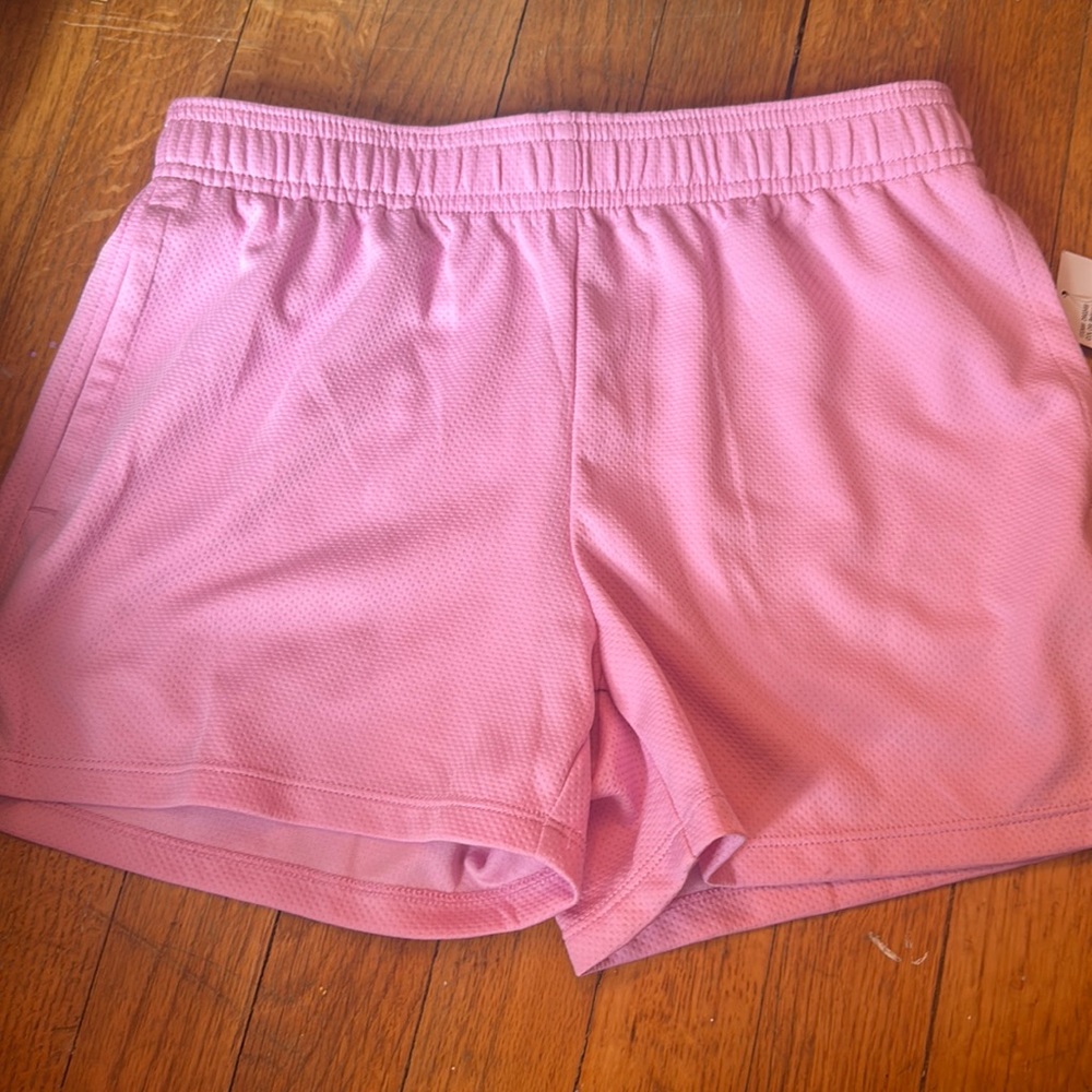 Pink champion sport shorts